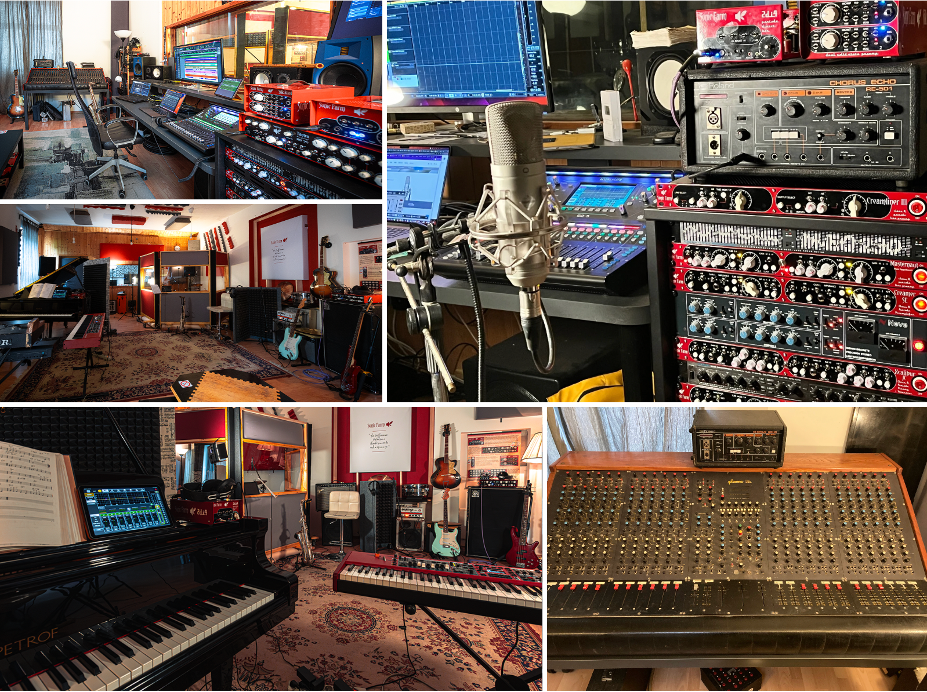 Class-A Music Studio and rehearsal space