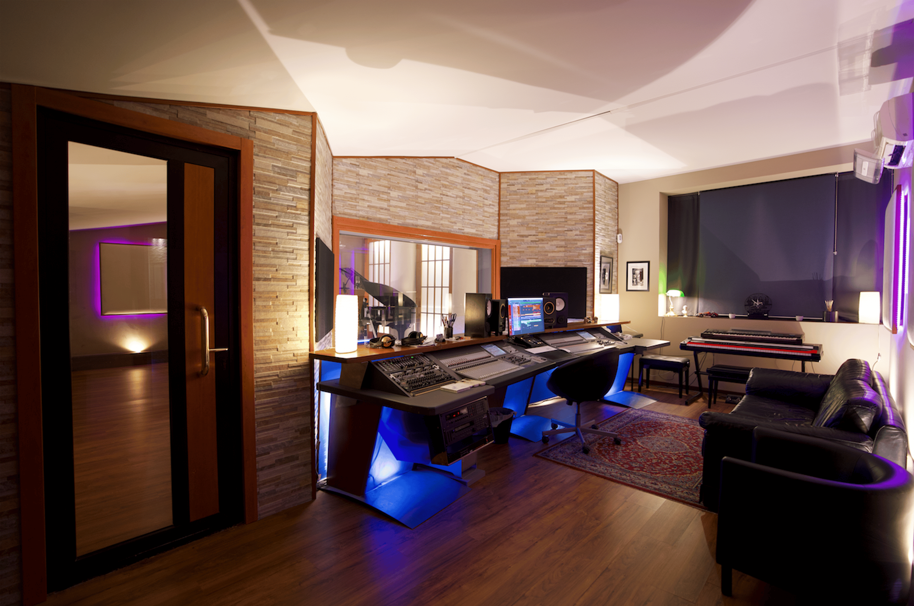 Studio di registrazione di 250mq - con Pianoforte a coda Yamaha C3