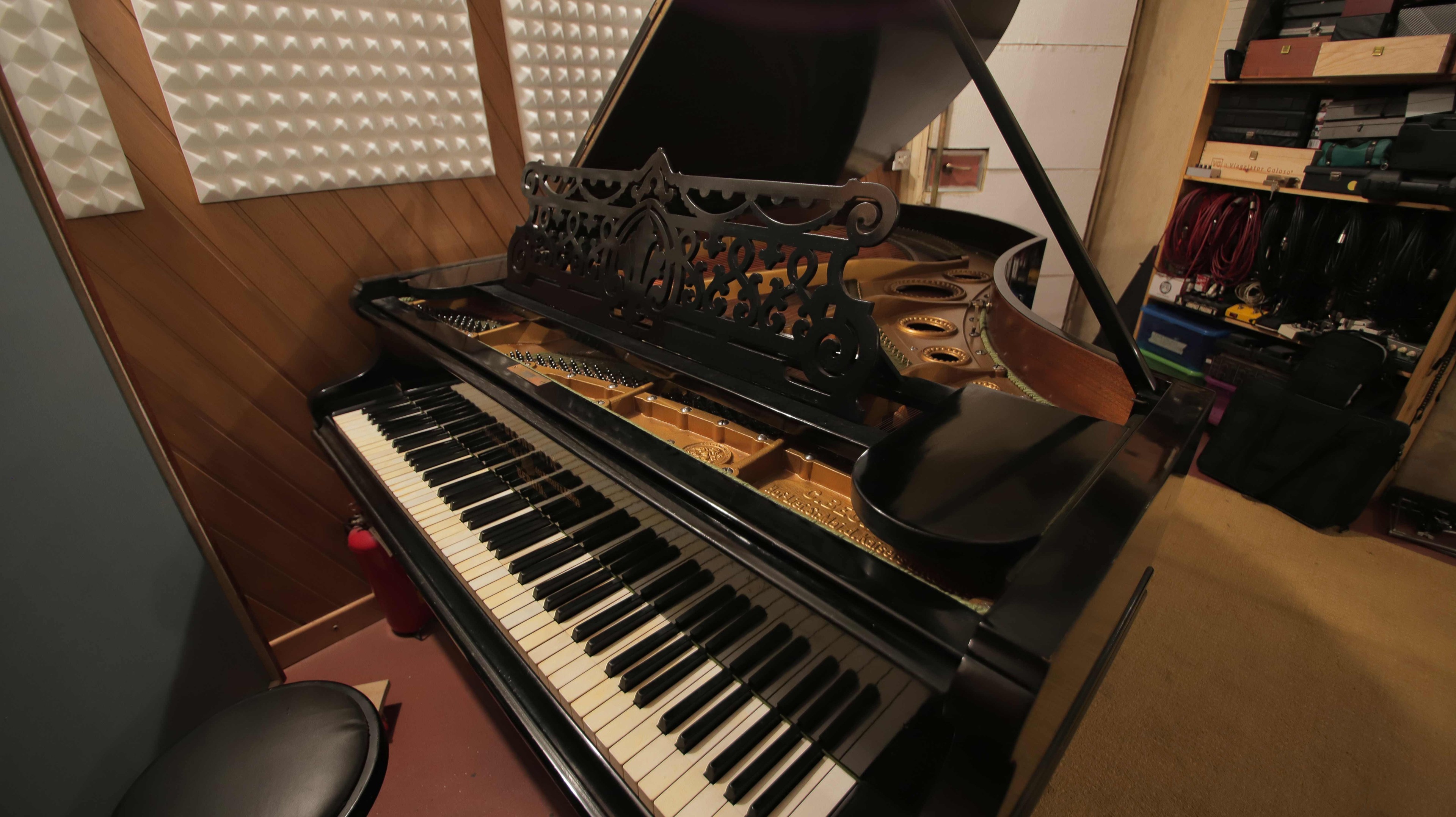 Recording and rehearsal room
