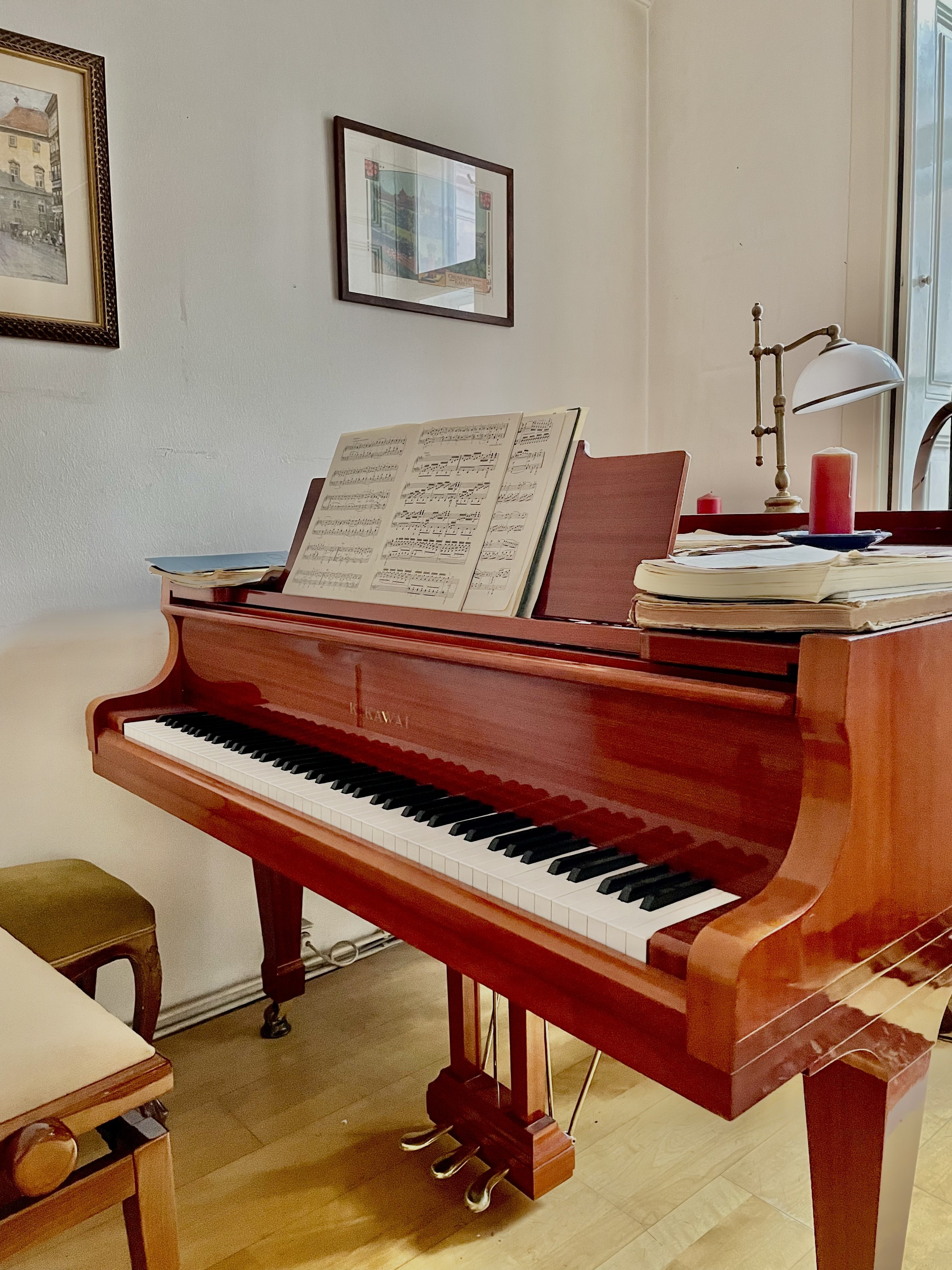 Practice room with grand piano in Vienna center — photo 2