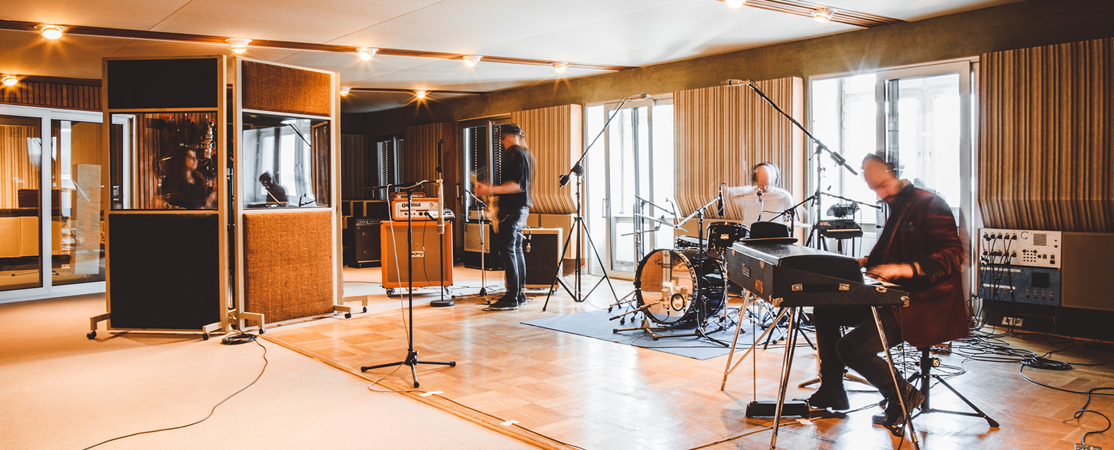 Recording in one of the most prestigous and legendary Studios in Germany