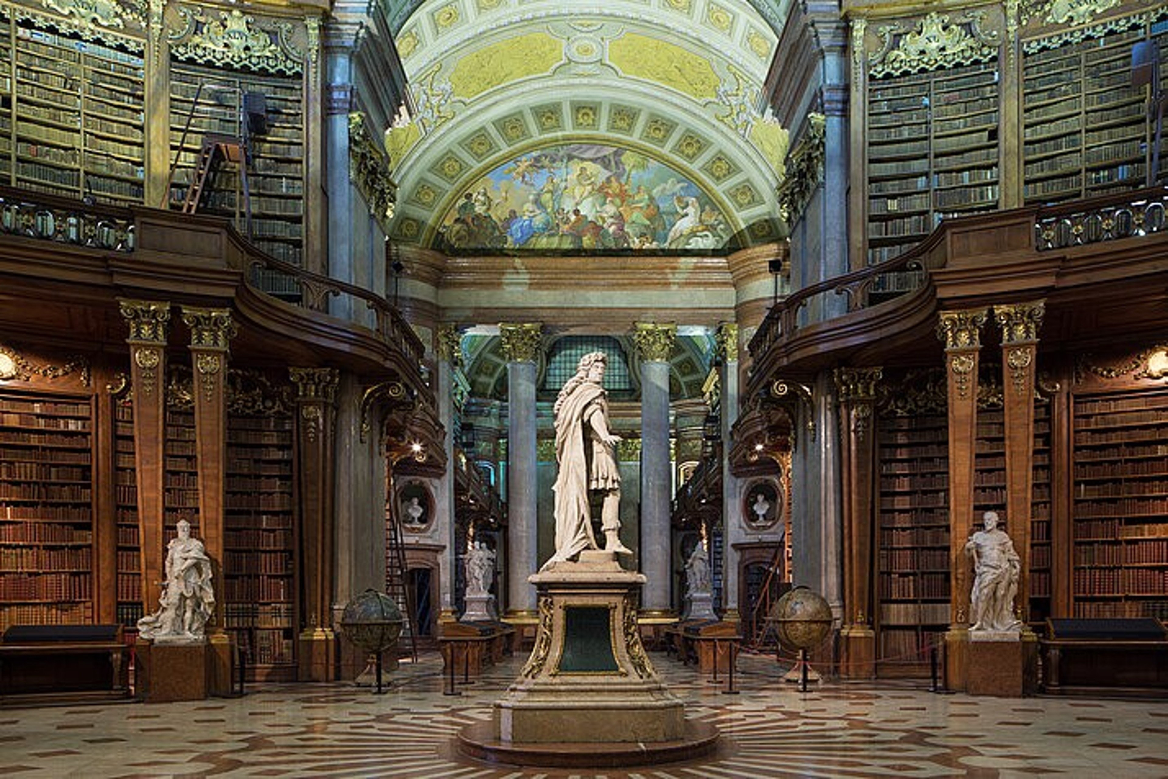 Austrian National Library - State Hall — 写真4