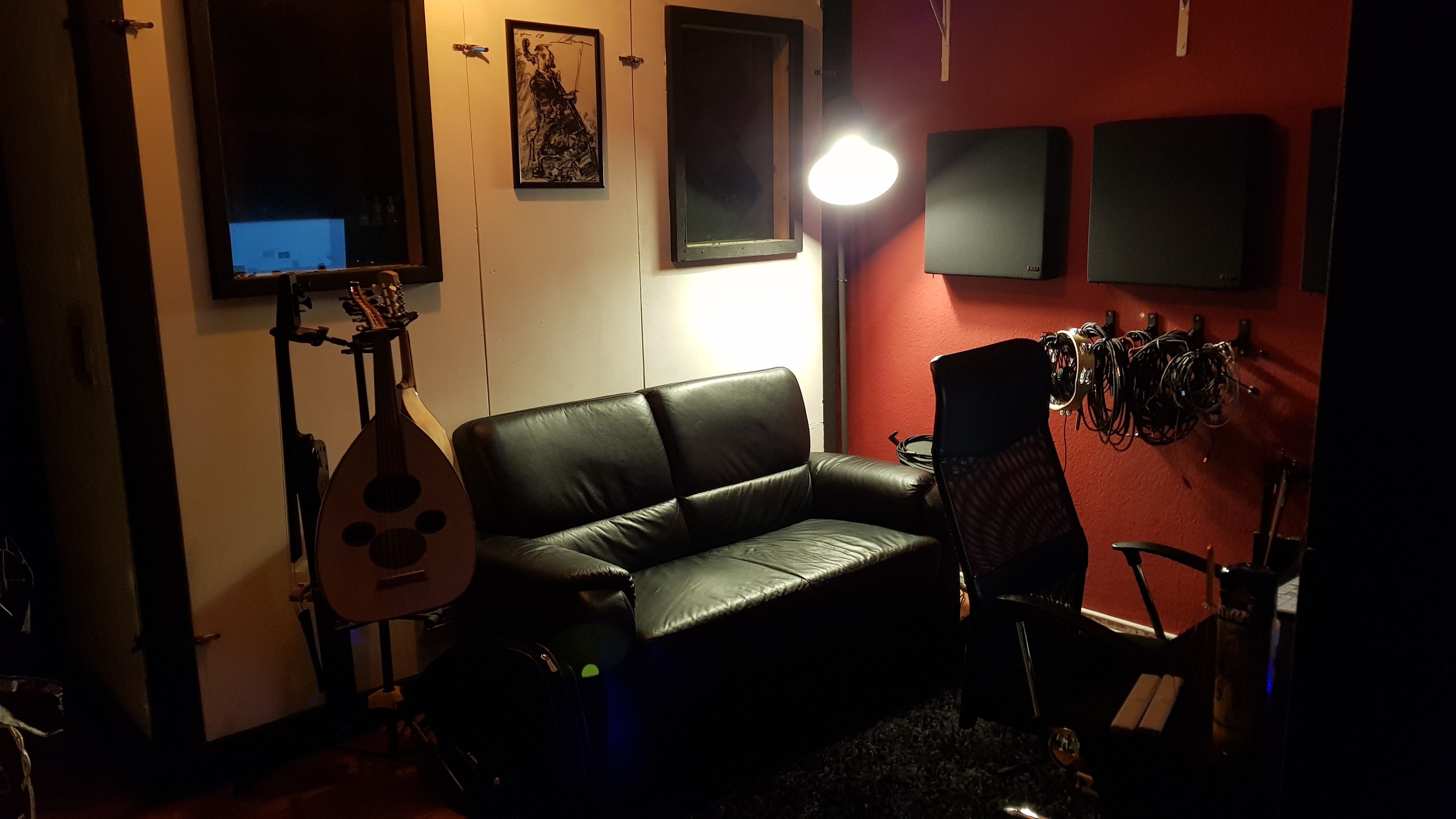 Cozy music studio with mixing area and vocal booth — photo 3