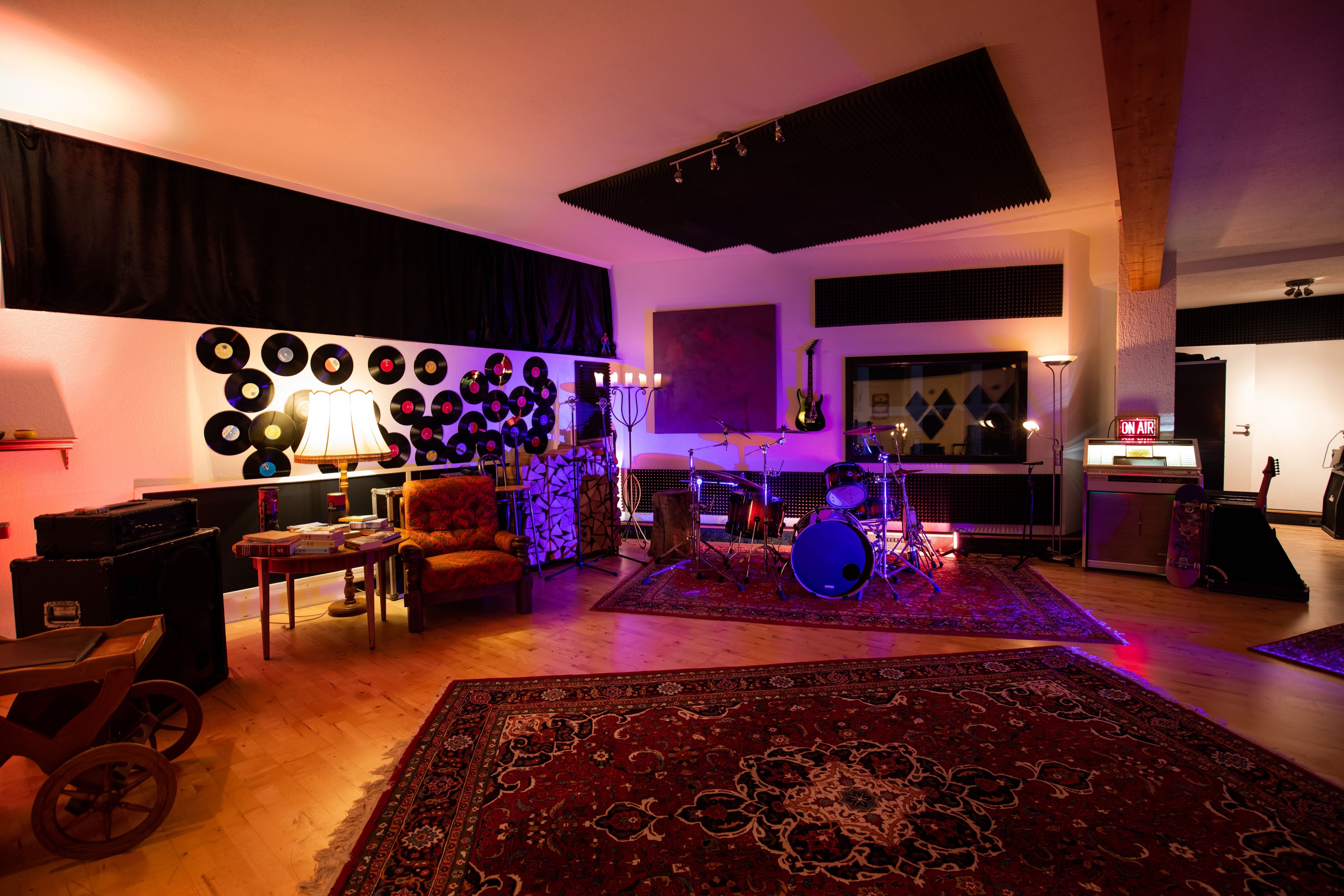 Großes Tonstudio mit Drums und Sessionraum Gießen