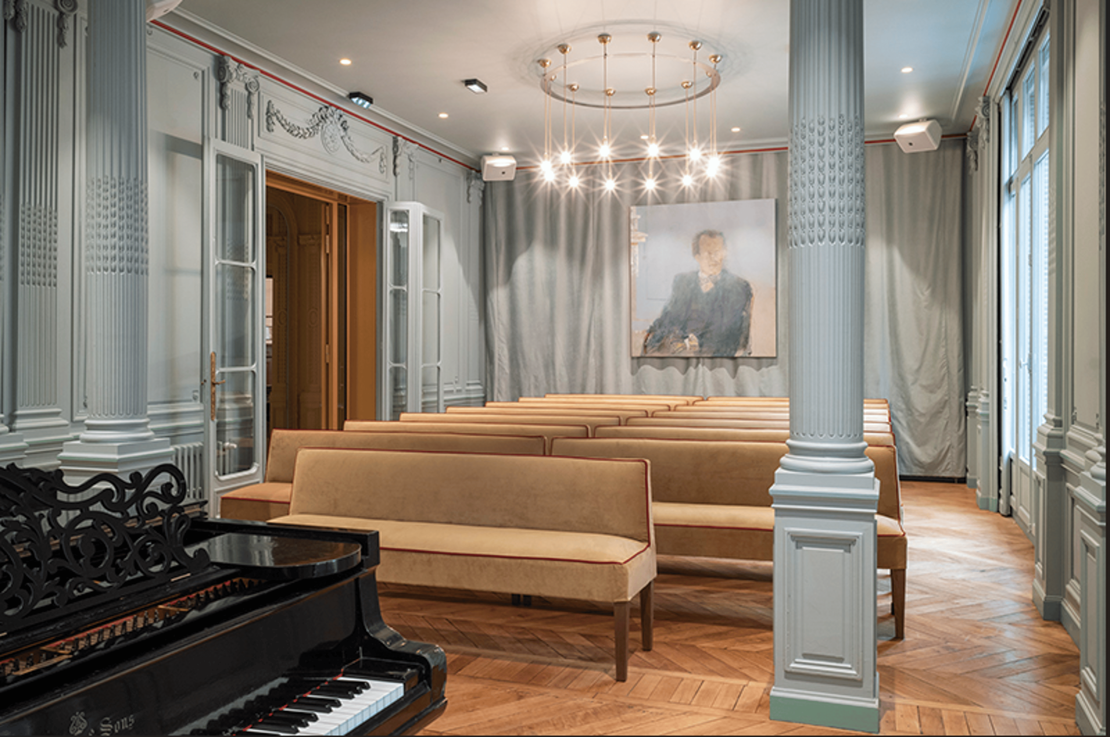 Salon Gustav-Mahler et Salon Marguerite-Long