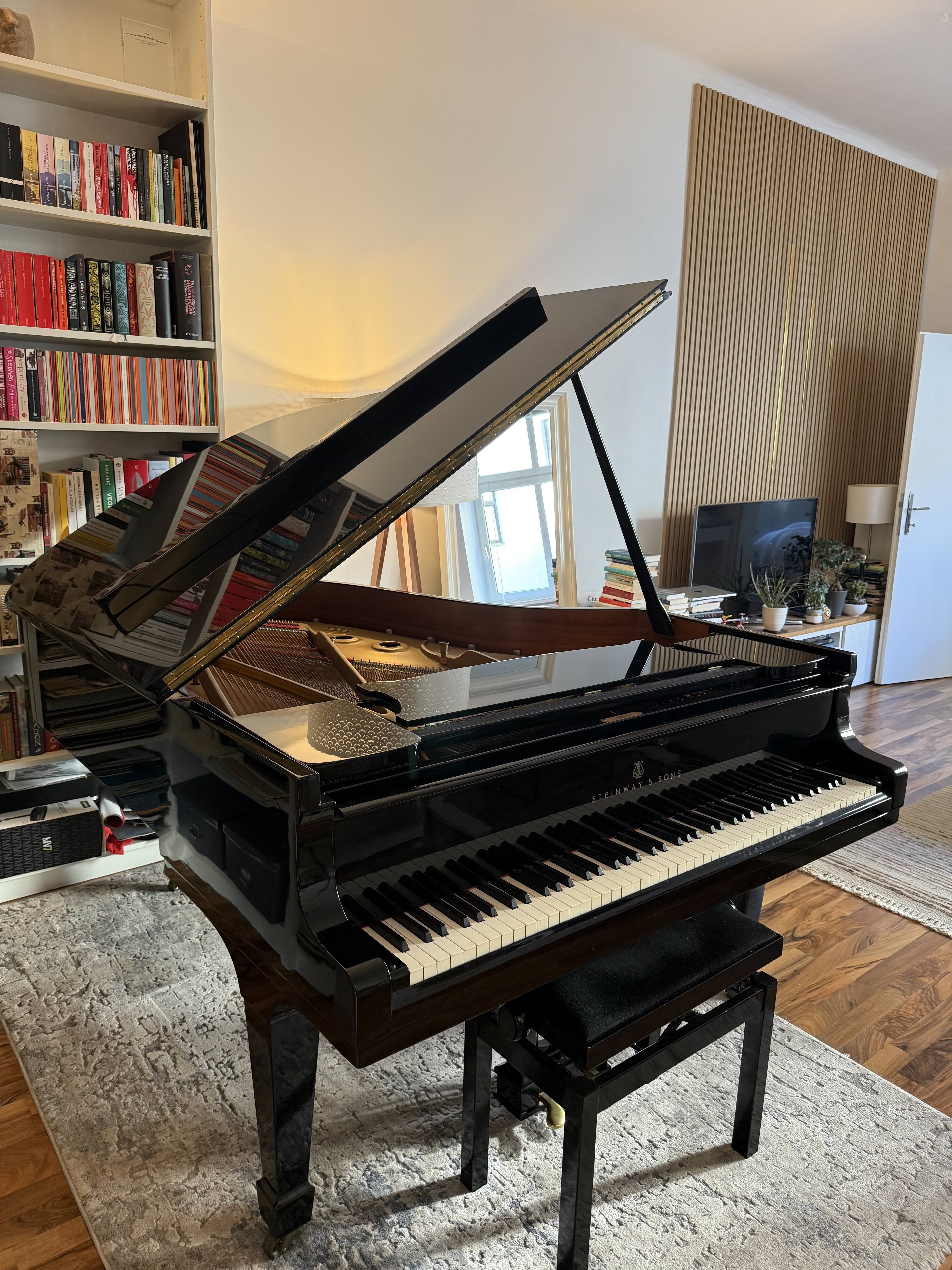 Schubert's Corner Rehearsal Studio with Steinway