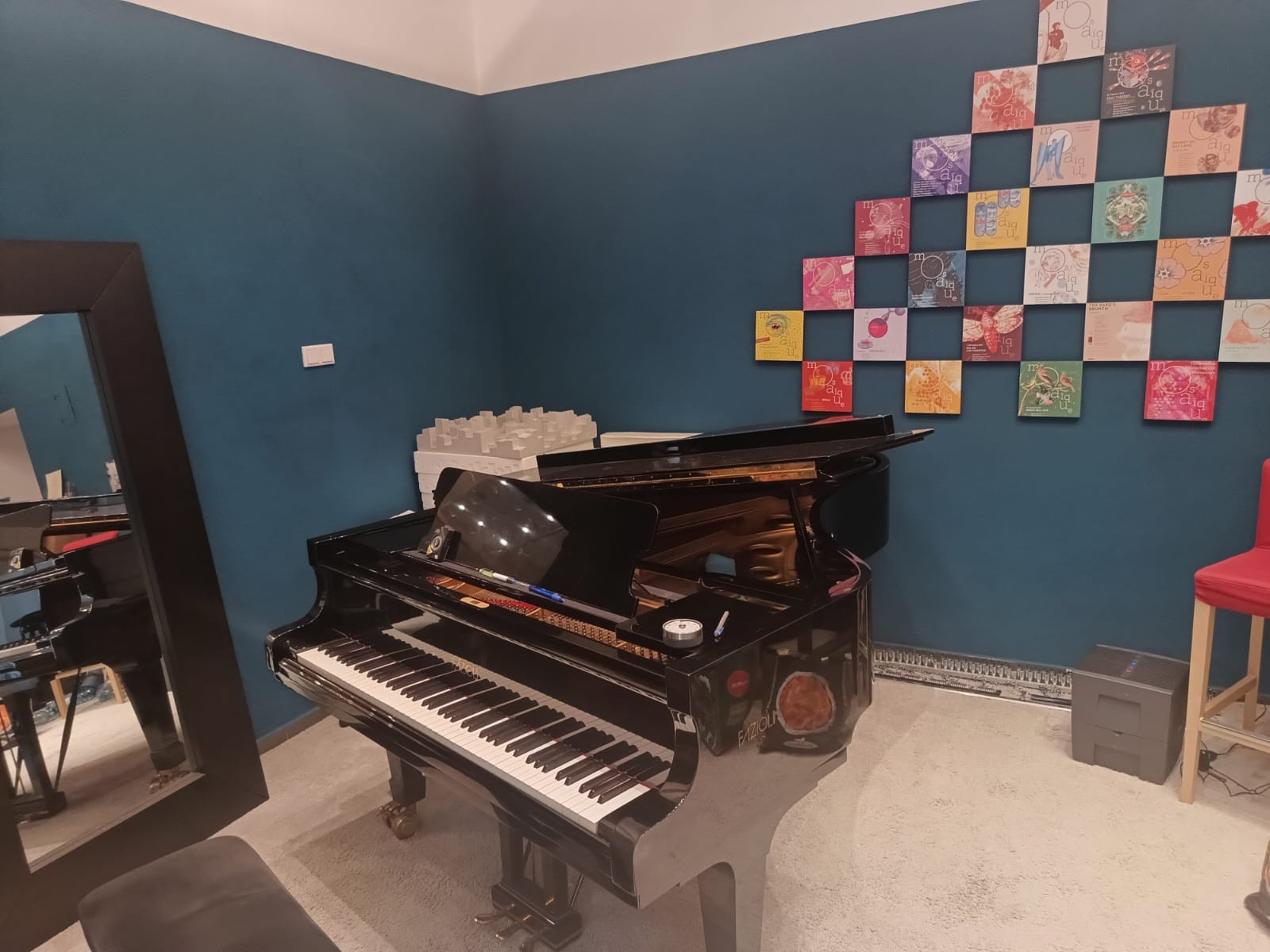 Perfect studio space, Fazioli, near Hauptbahnhof