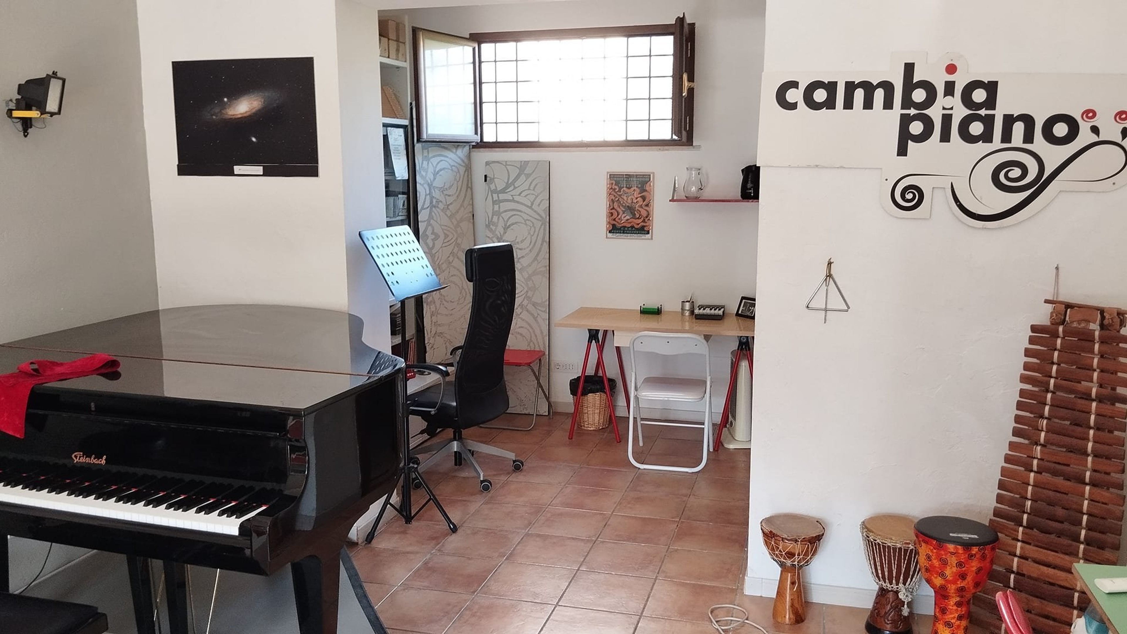 Sala Studio Cambiapiano-Pianoforte