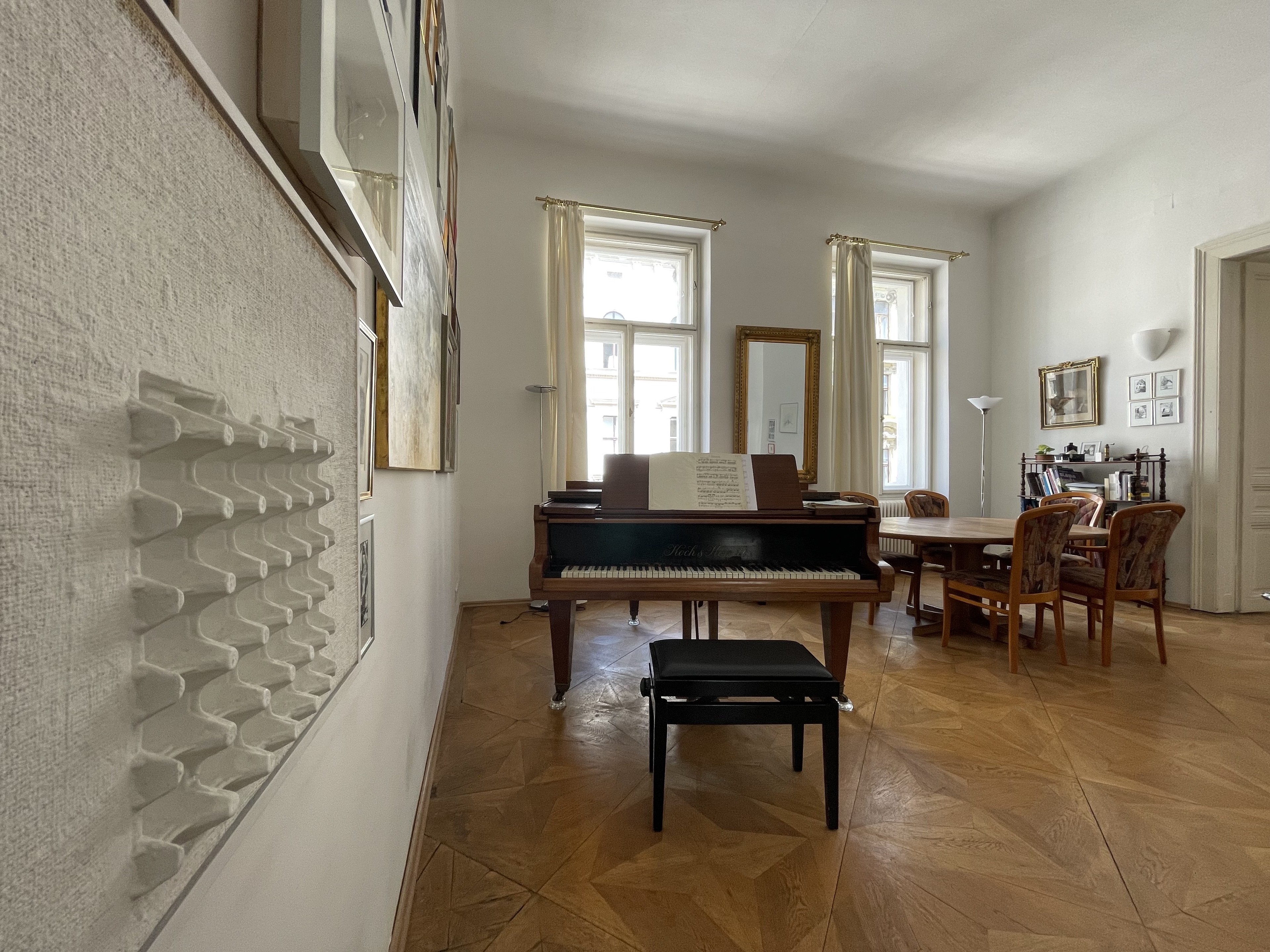 Piano Room next to the City Hall