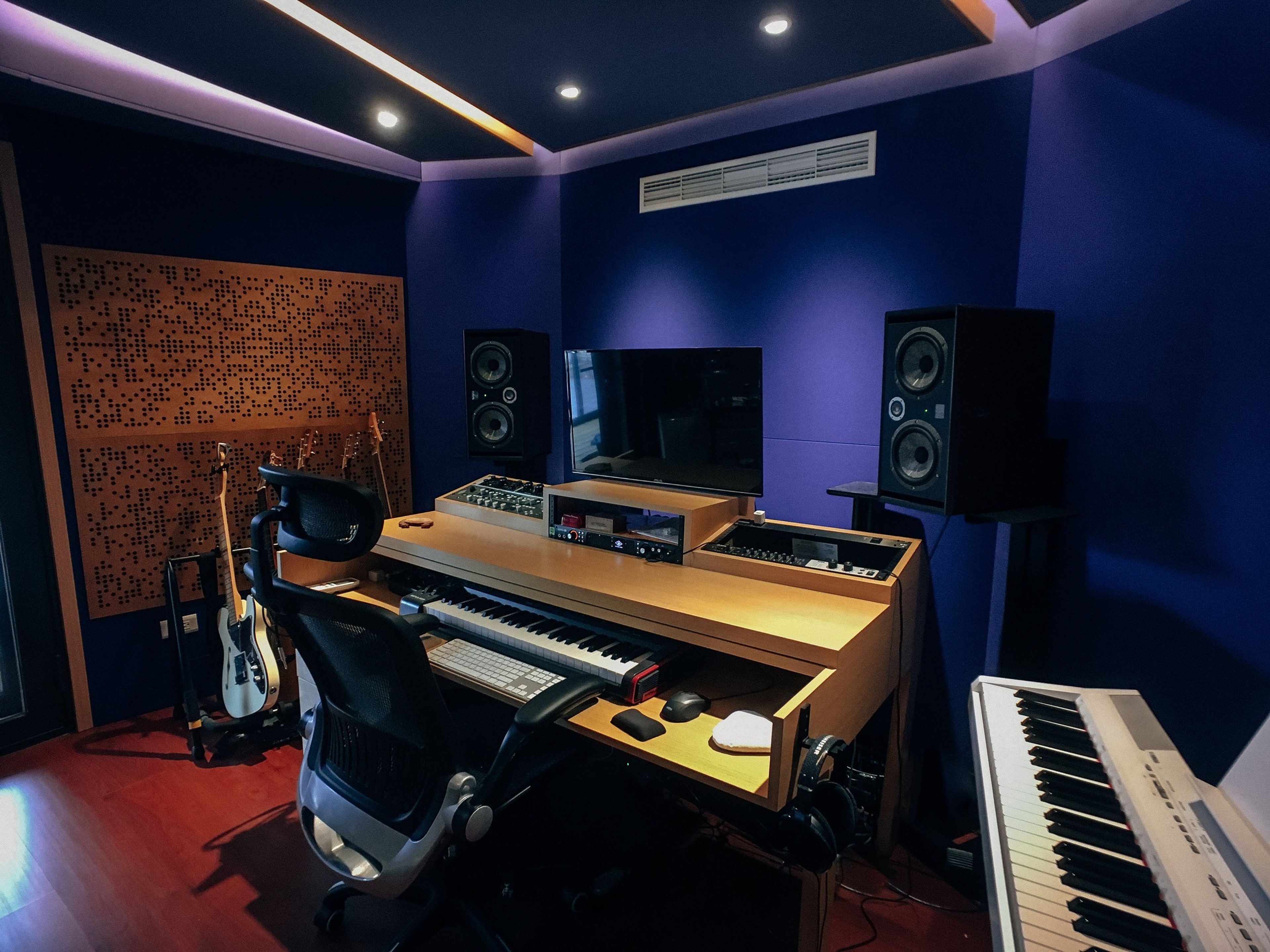Professional Rooftop Recording Studio in Taipei