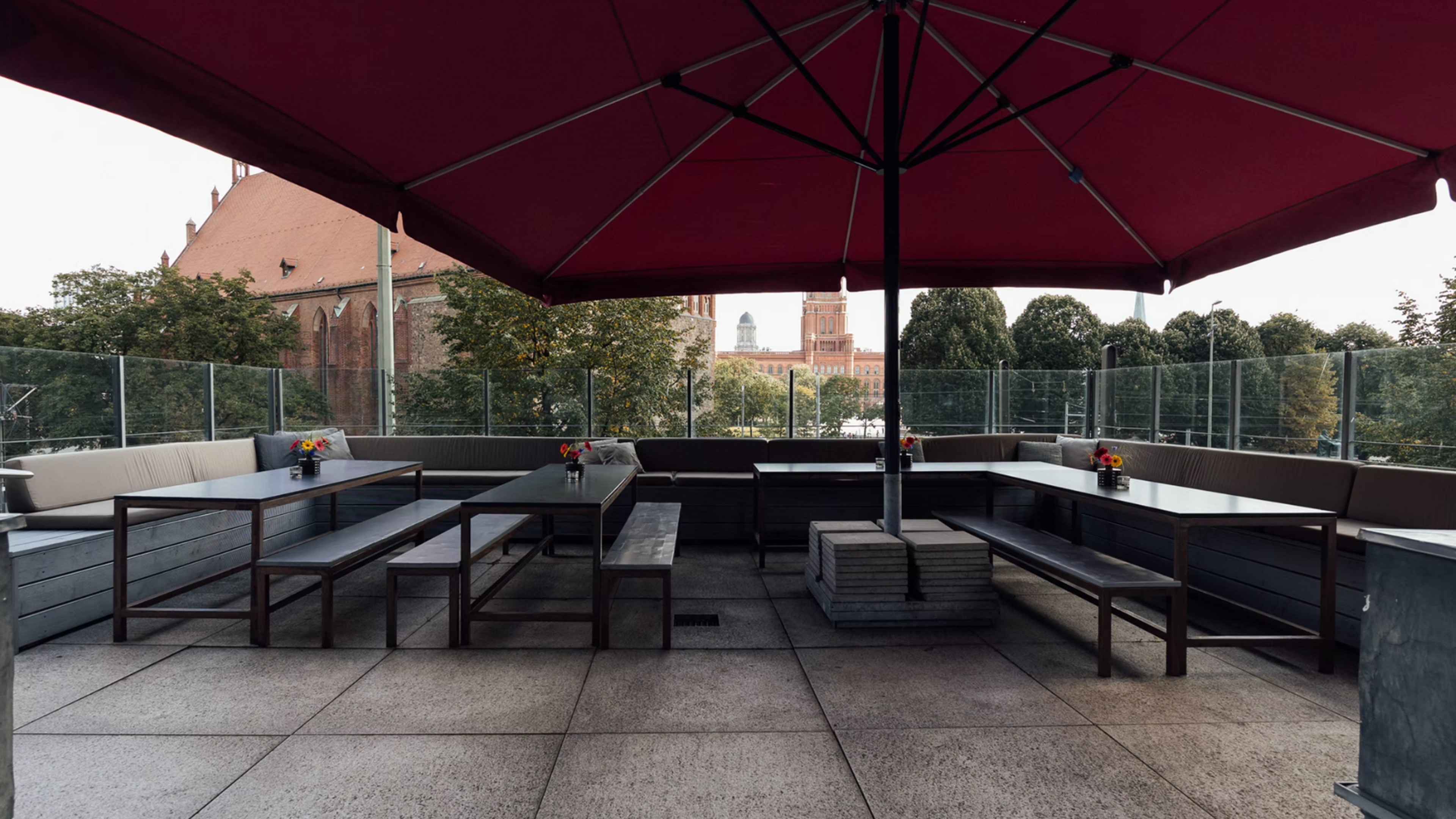 Terrace at Haus Ungarn — 写真4