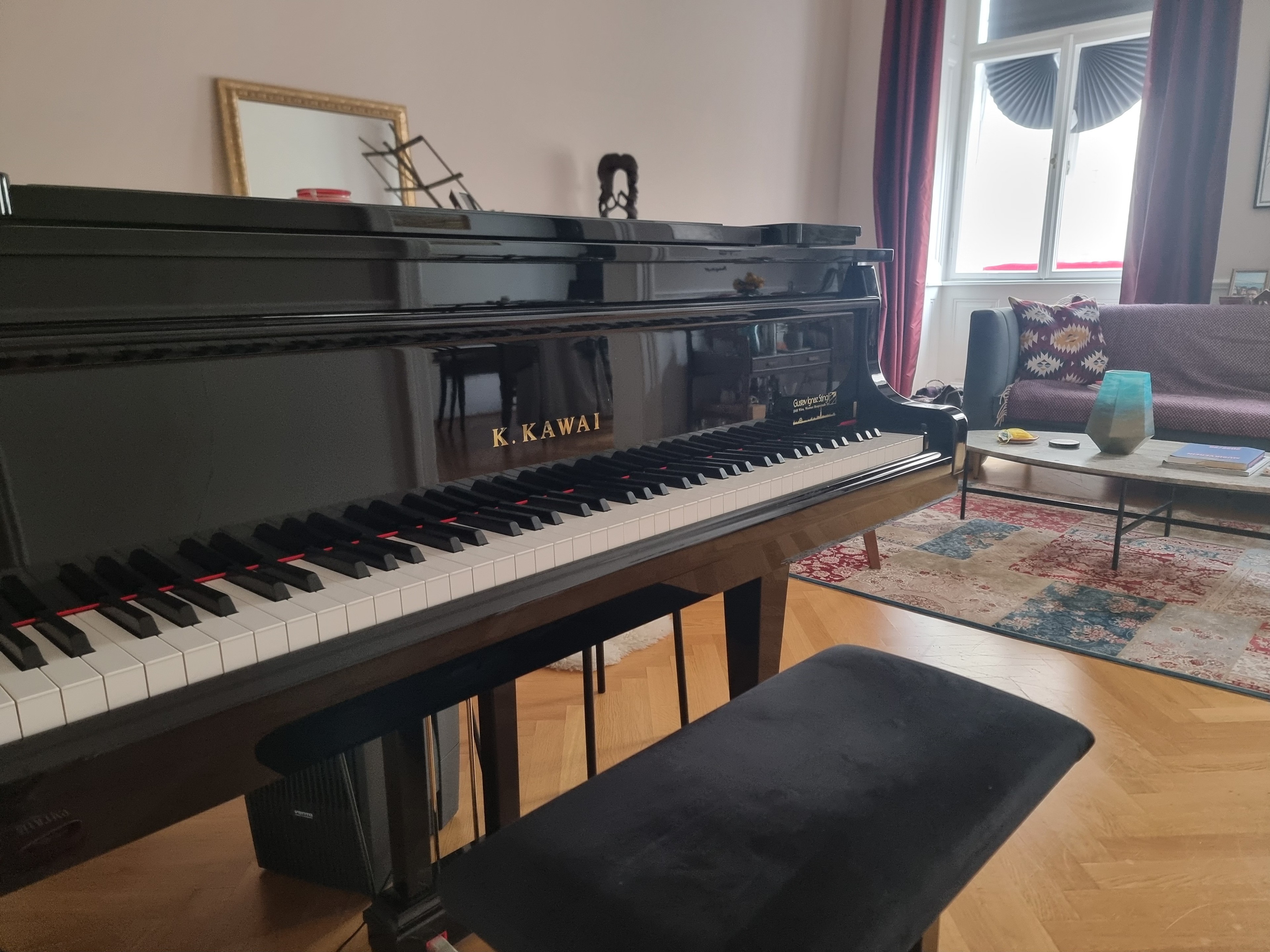 Beautiful piano practice room in the center — photo 2