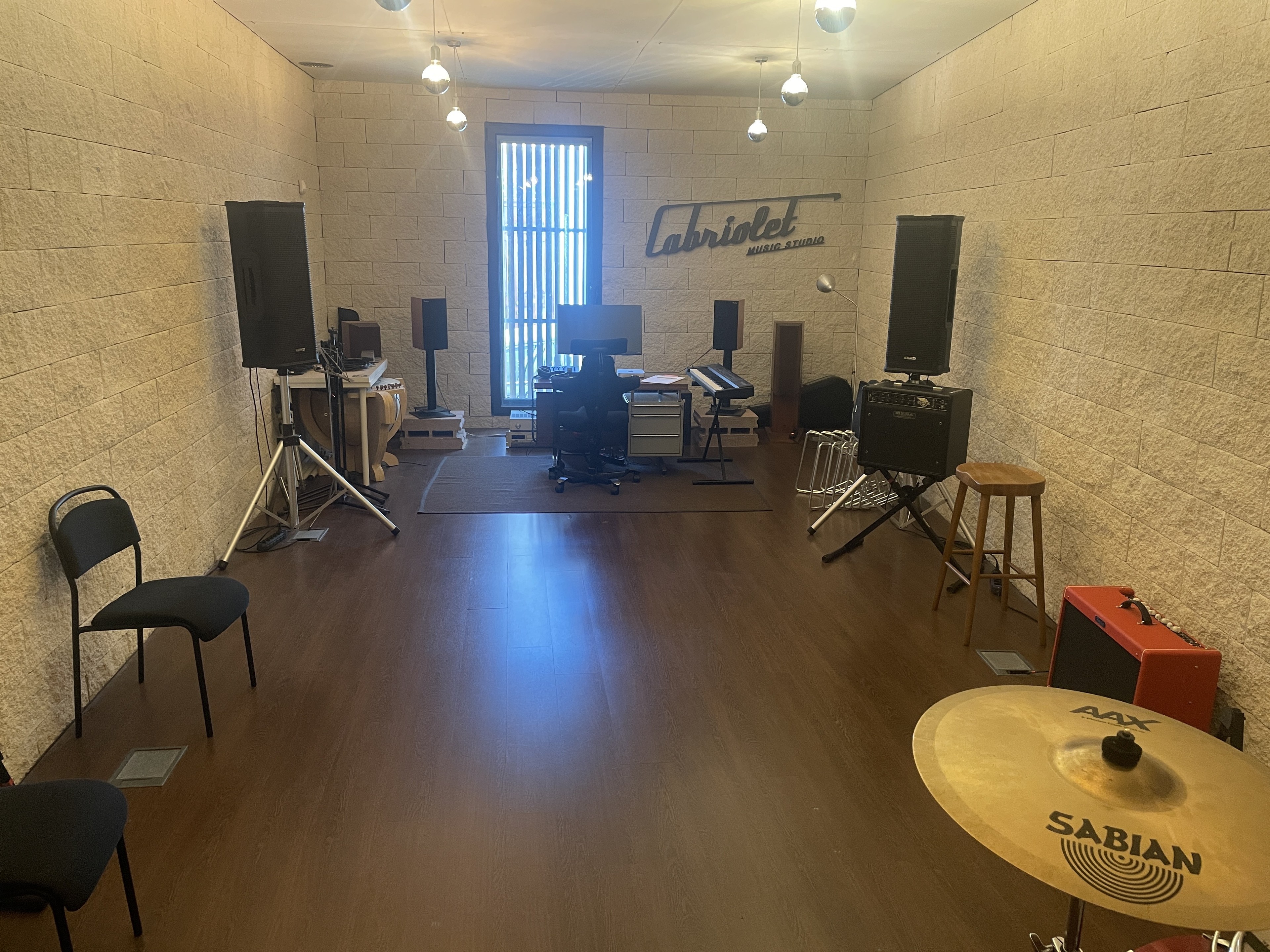 Recording and rehearsing space, in Porto, Portugal