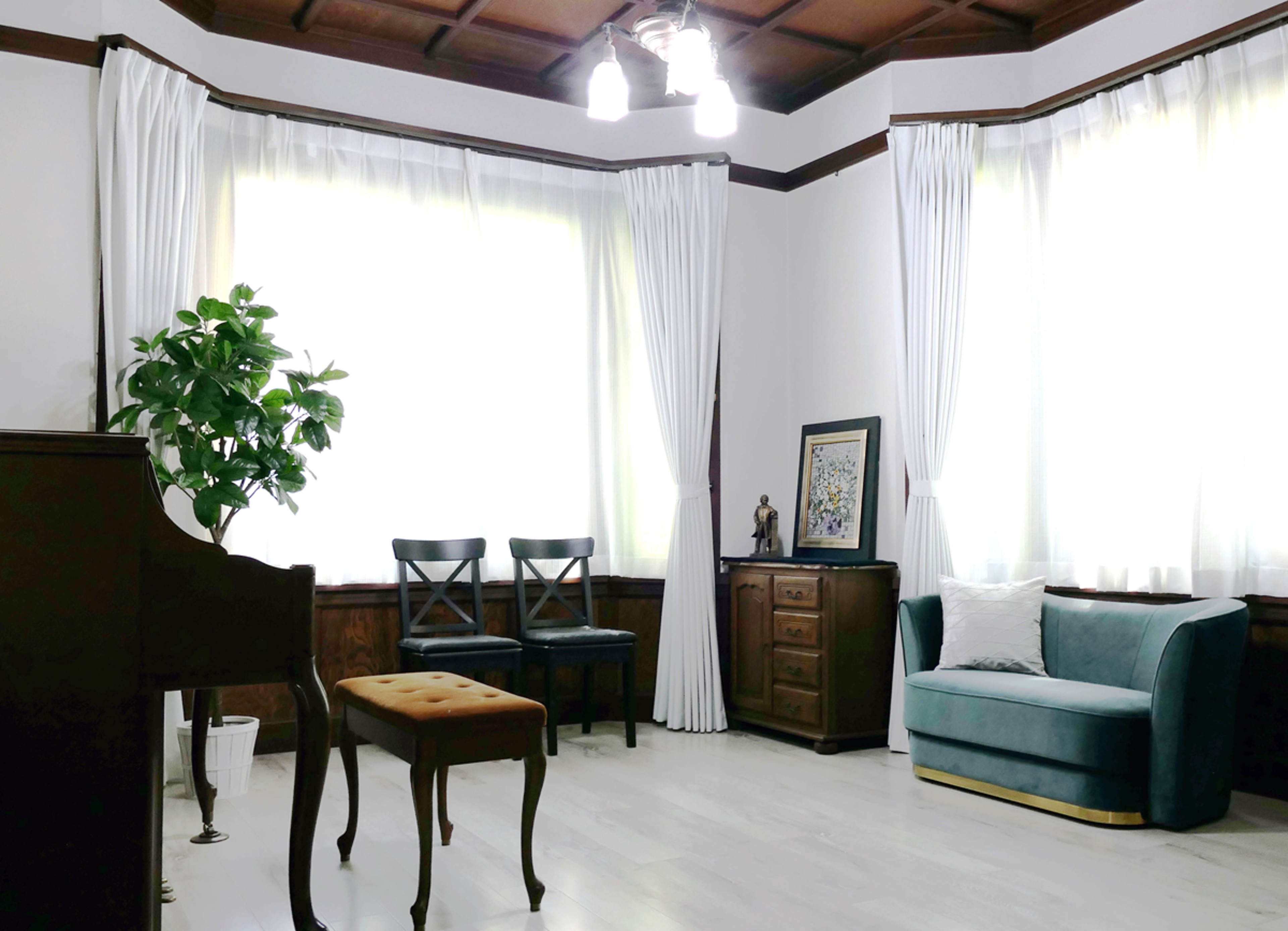 Piano Room with History