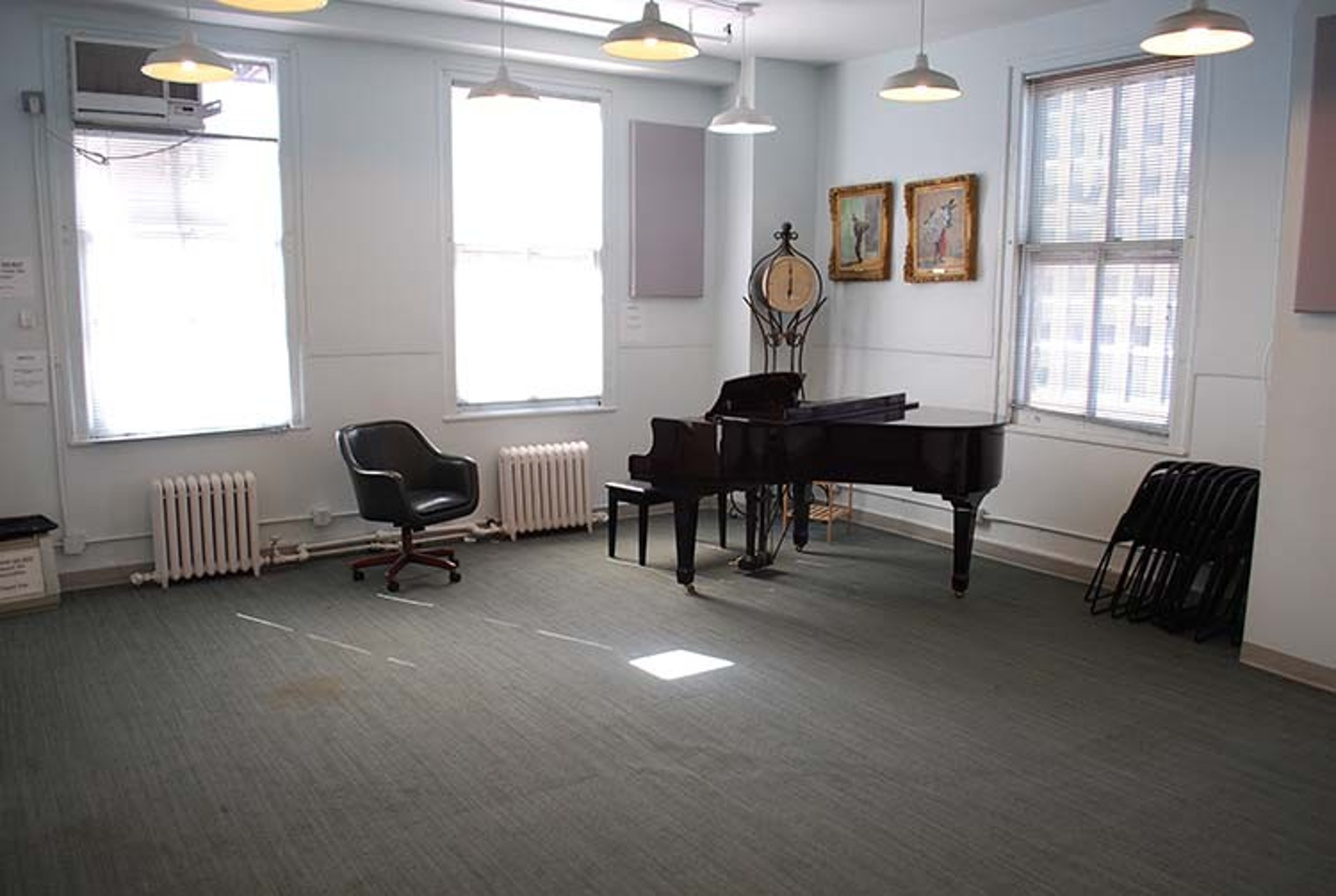 Semi Concert Grand Piano Rehearsal Studio