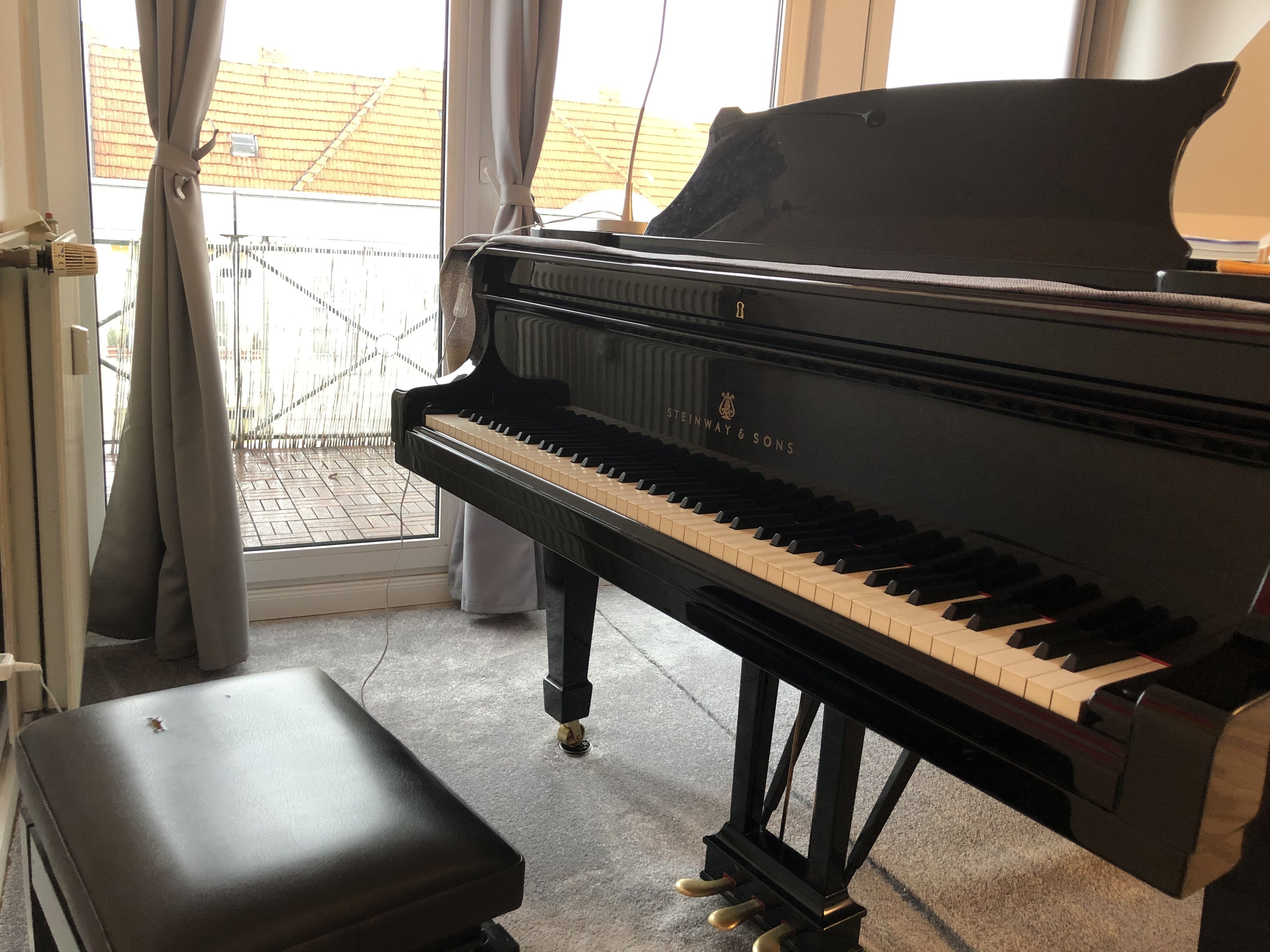 Steinway Model A in a Sunny Studio — photo 3