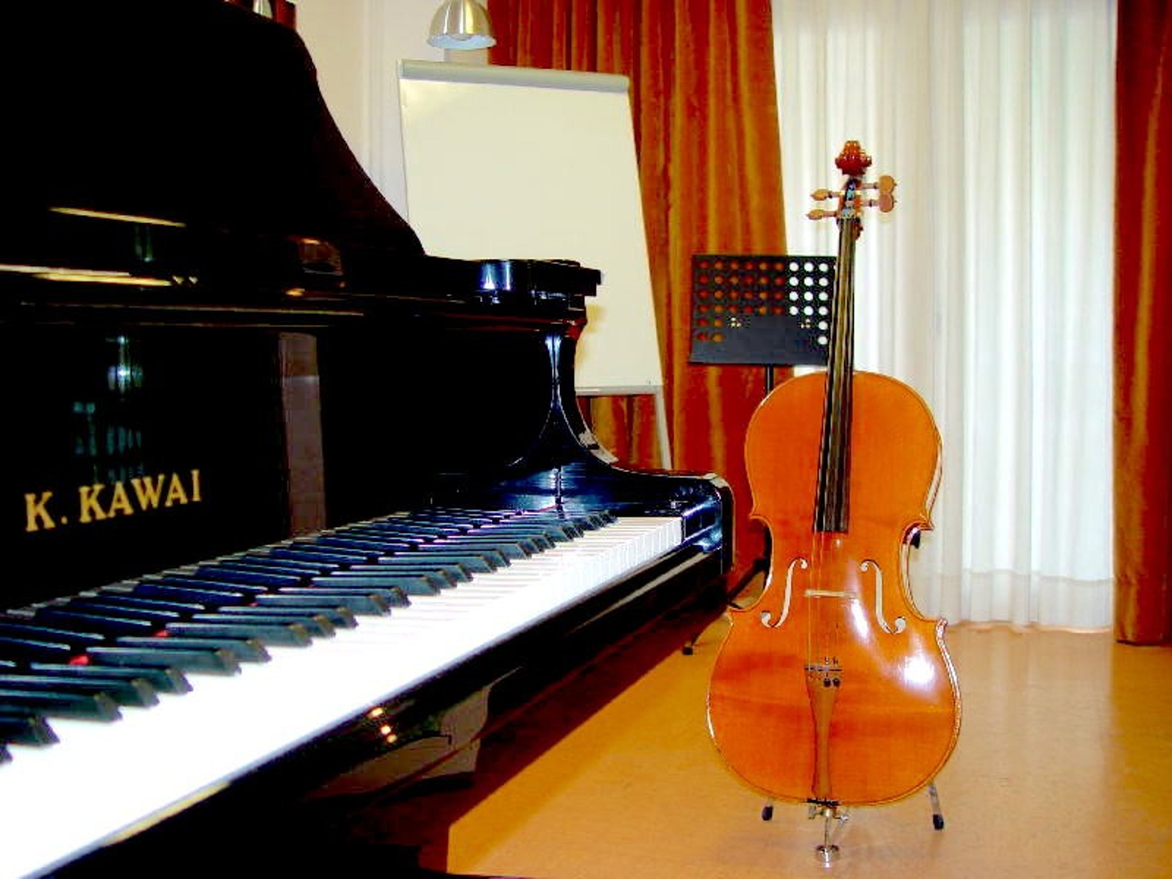 Nice room with baby grand piano — 写真4