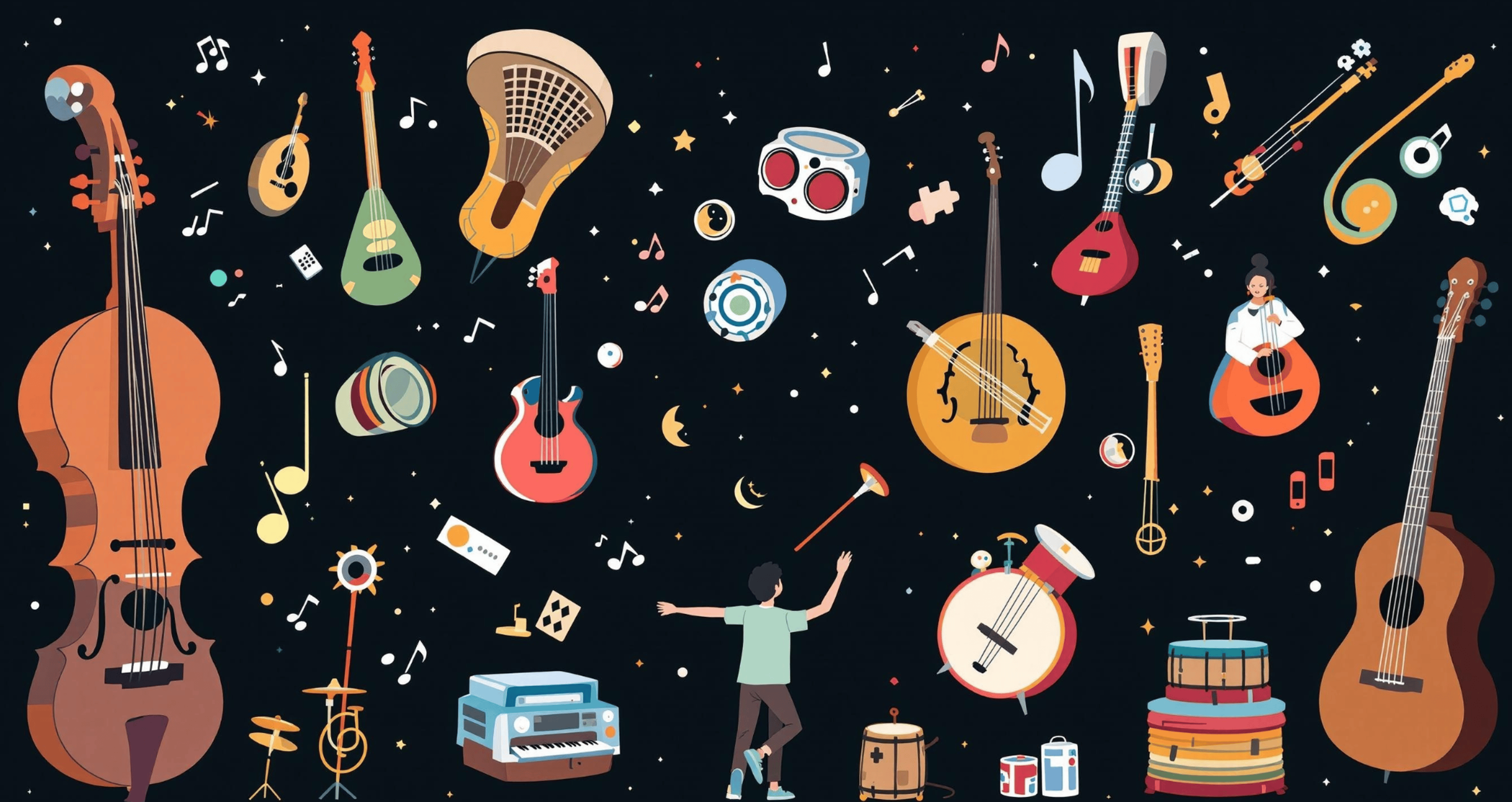 Music making with your own hands