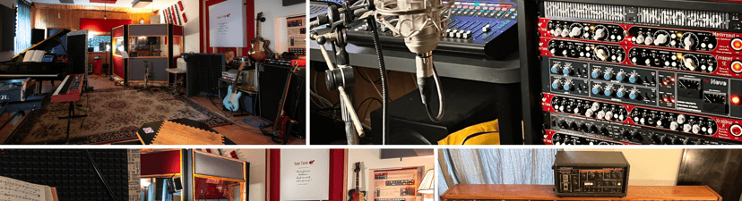 Class-A Music Studio and rehearsal space