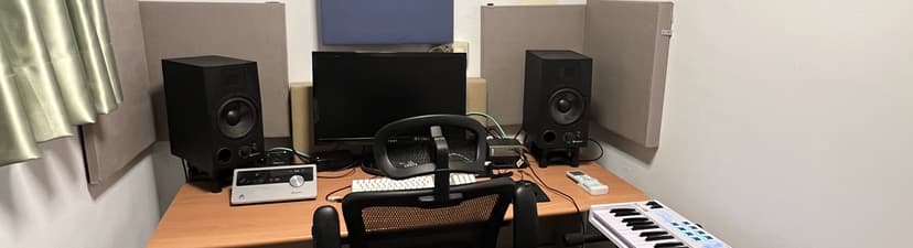 Small Arranging Room Suitable for Songwriting and Programming