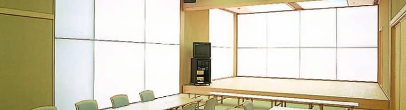 Japanese Style Meeting Room with Mini Stage