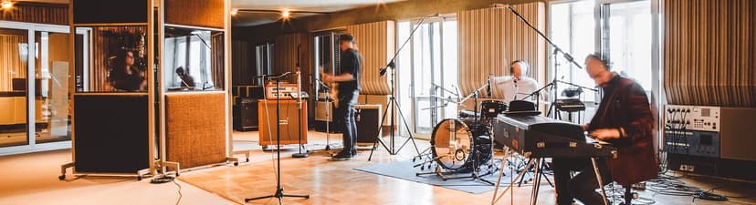 Recording in one of the most prestigous and legendary Studios in Germany