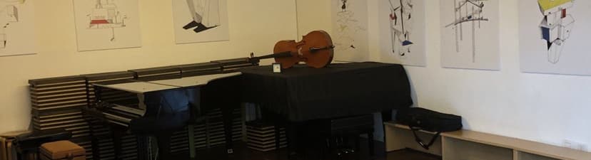 Three Practice Rooms with piano for Rent-Milan