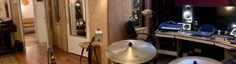 Legendary music studios with amazing atmosphere