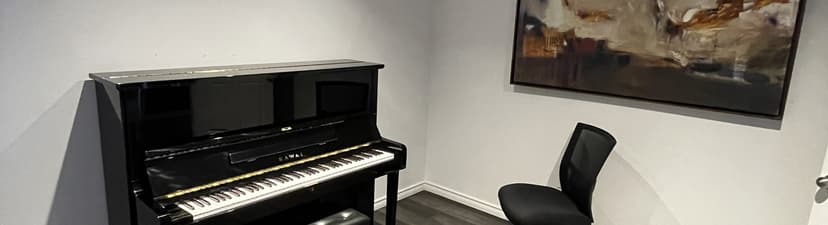 Upright Piano Studio Space