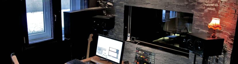 Recording Studio space with a living room feel